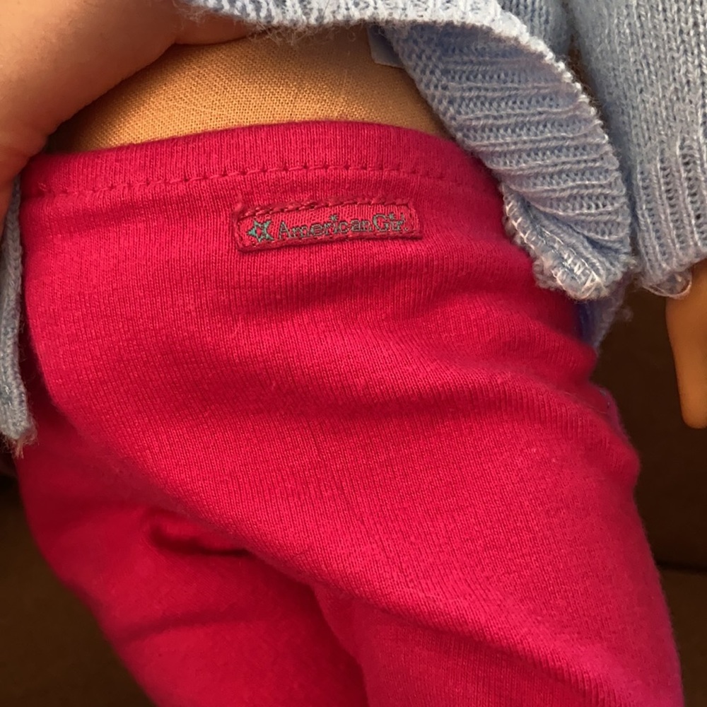 American Girl Doll Julie with Penguin Sequin Sweater Pink Pants & Sparkle shoes - Picture 5 of 11